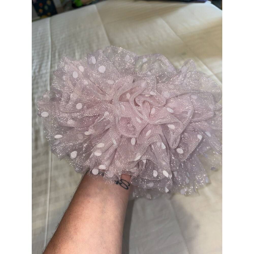 So Dorable Pink With White Polka Dots Tutu 0-12 Months Just precious